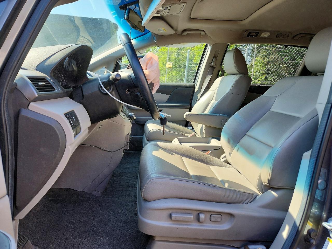 2013 Honda Odyssey Exl Gray vin: 5FNRL5H61DB066102