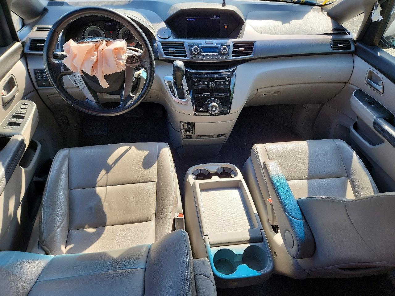 2013 Honda Odyssey Exl Gray vin: 5FNRL5H61DB066102