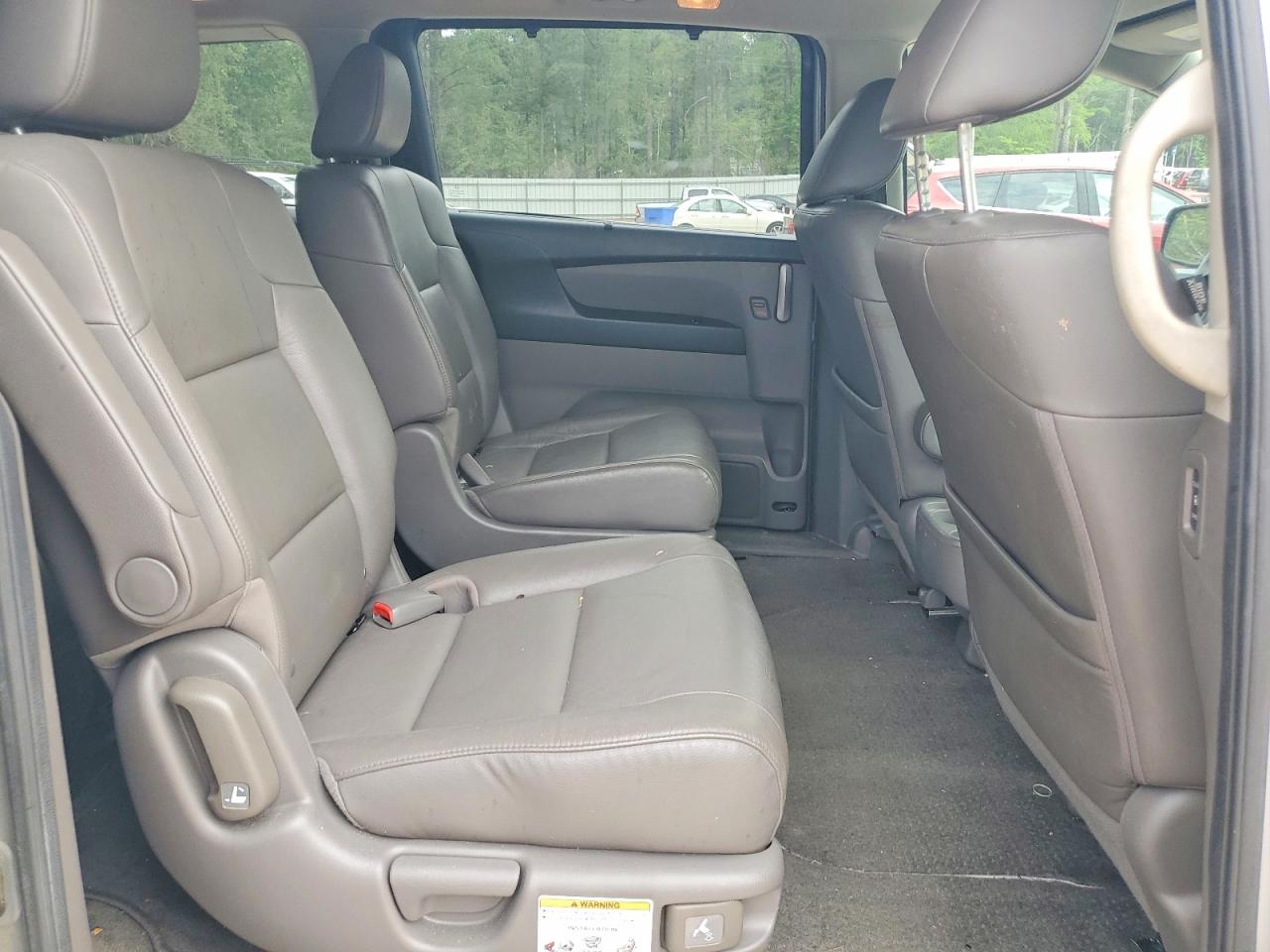 2013 Honda Odyssey Exl Silver vin: 5FNRL5H61DB067170