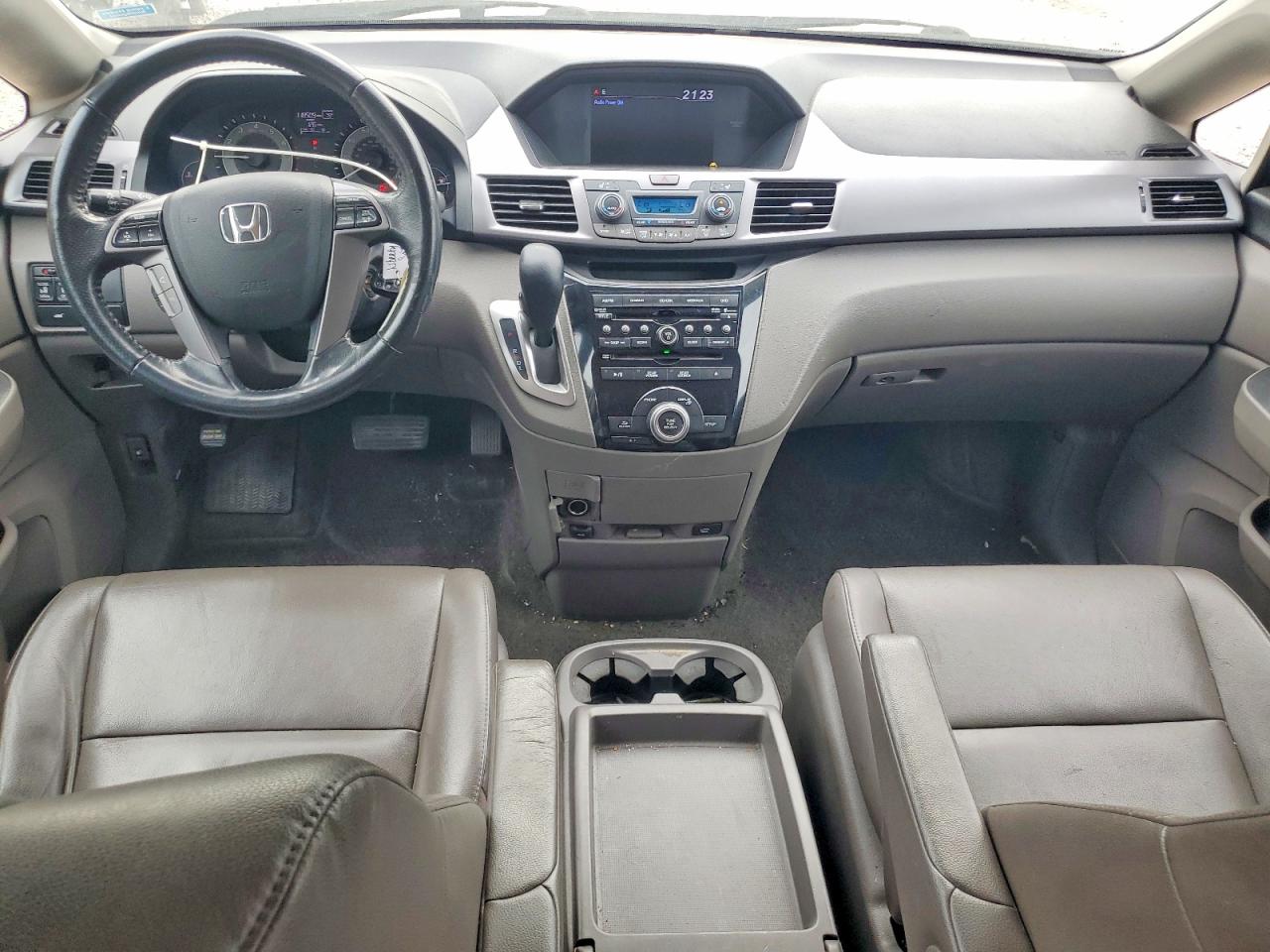 2013 Honda Odyssey Exl Silver vin: 5FNRL5H61DB067170