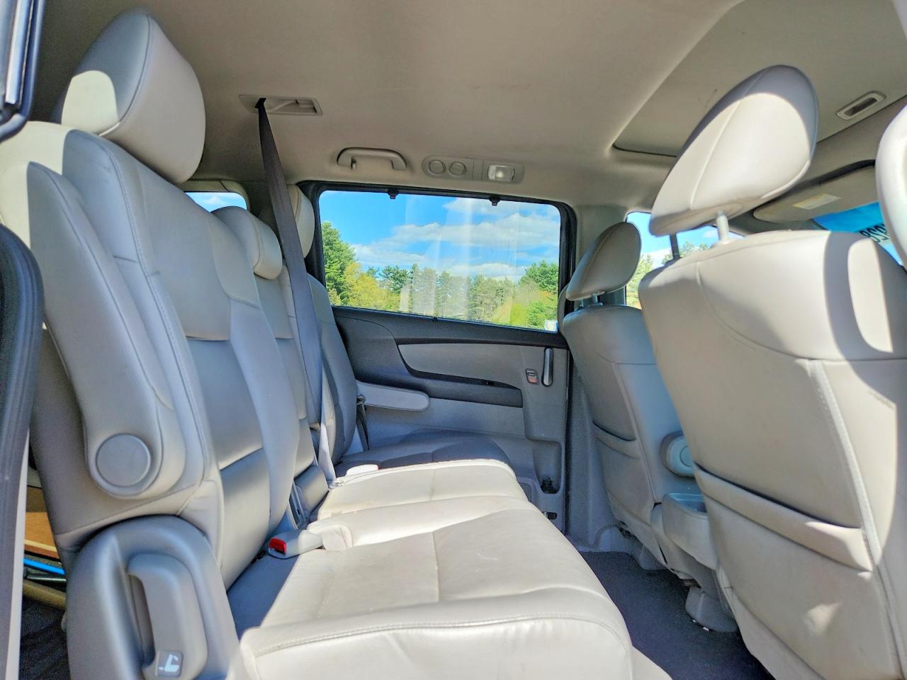 2013 Honda Odyssey Exl Black vin: 5FNRL5H61DB087905