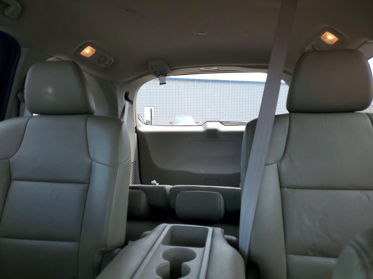 2014 Honda Odyssey Exl Burgundy vin: 5FNRL5H61EB028273