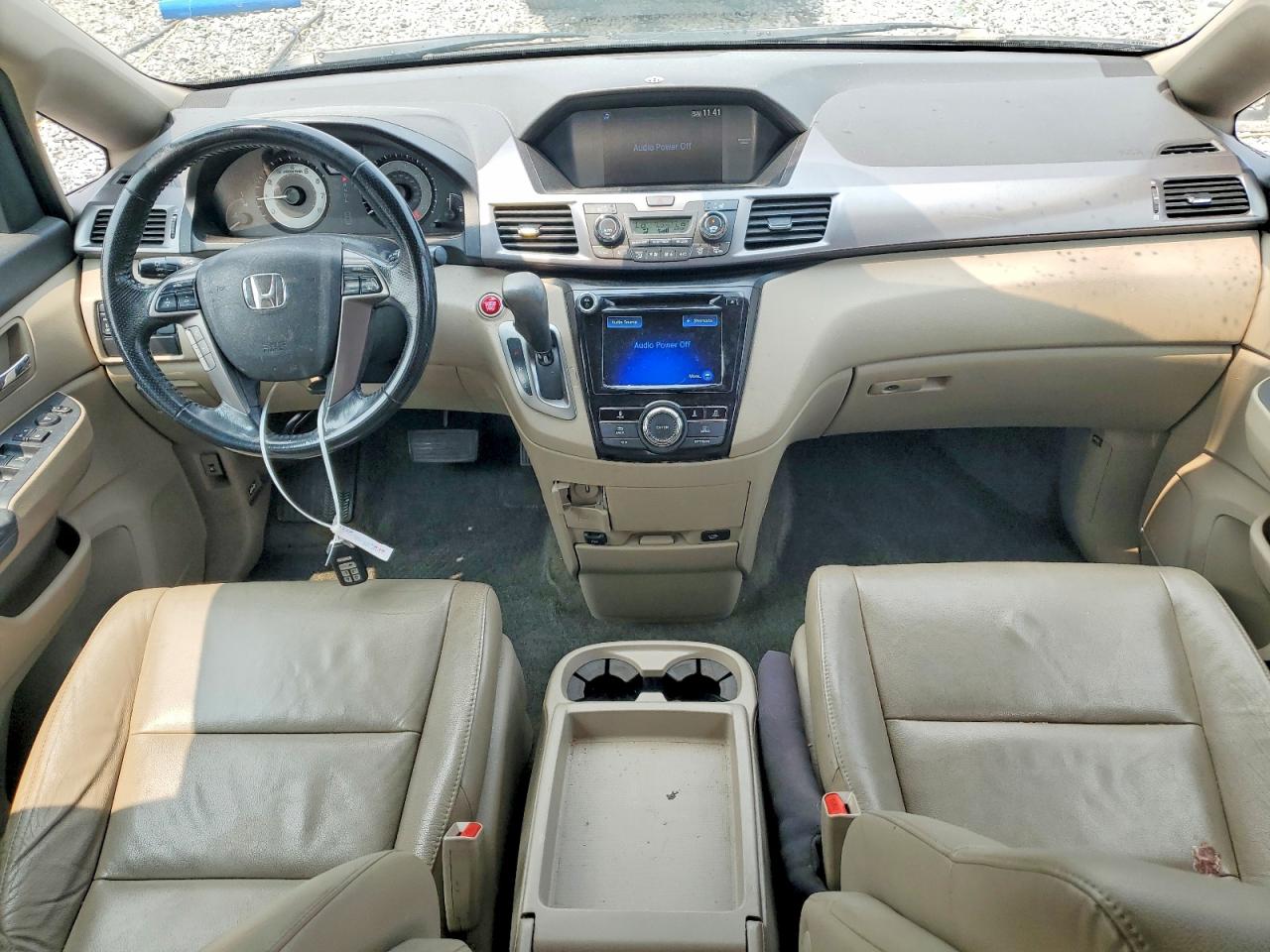 2014 Honda Odyssey Exl Burgundy vin: 5FNRL5H61EB028273