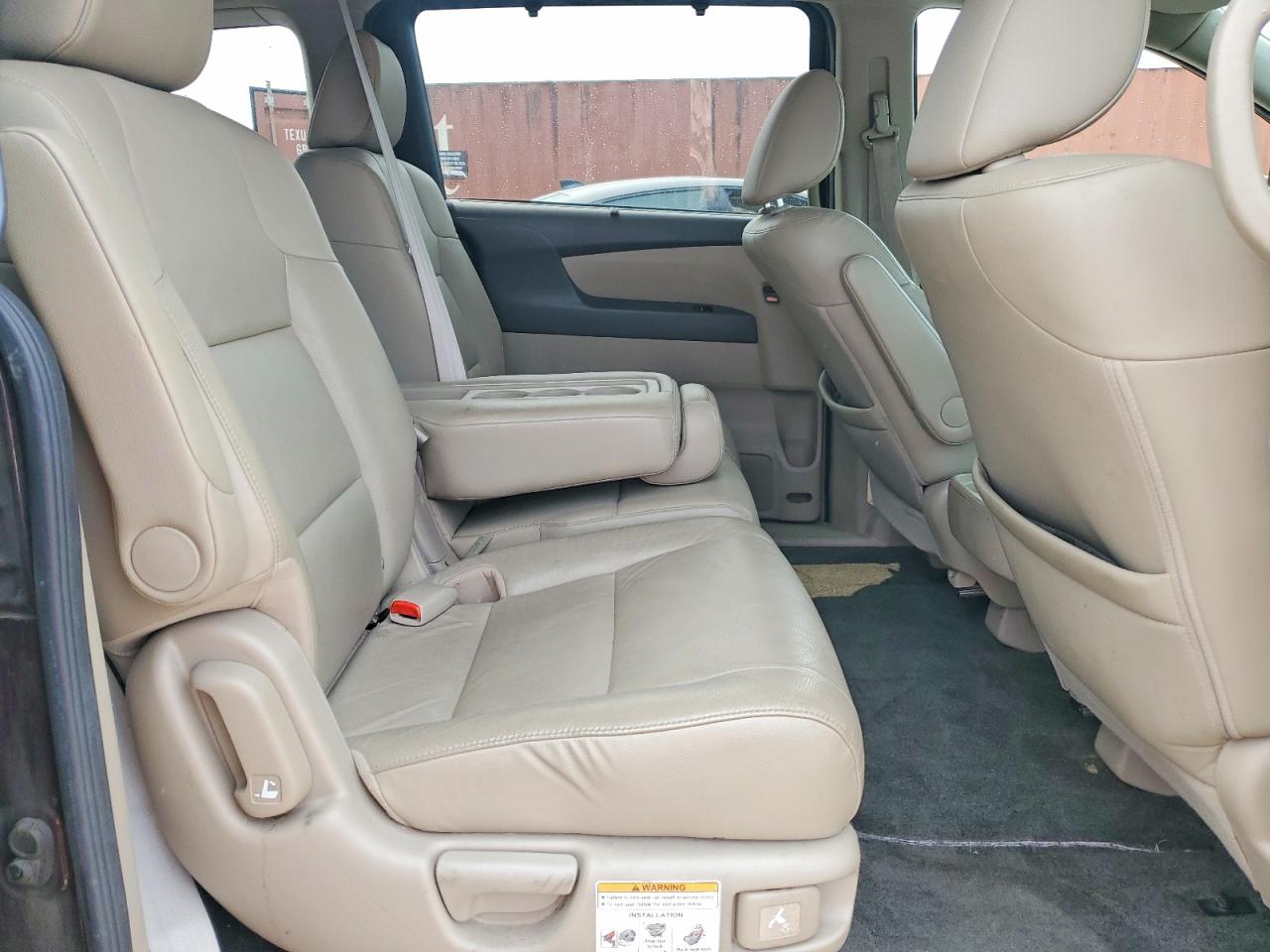 2014 Honda Odyssey Exl Burgundy vin: 5FNRL5H61EB028273
