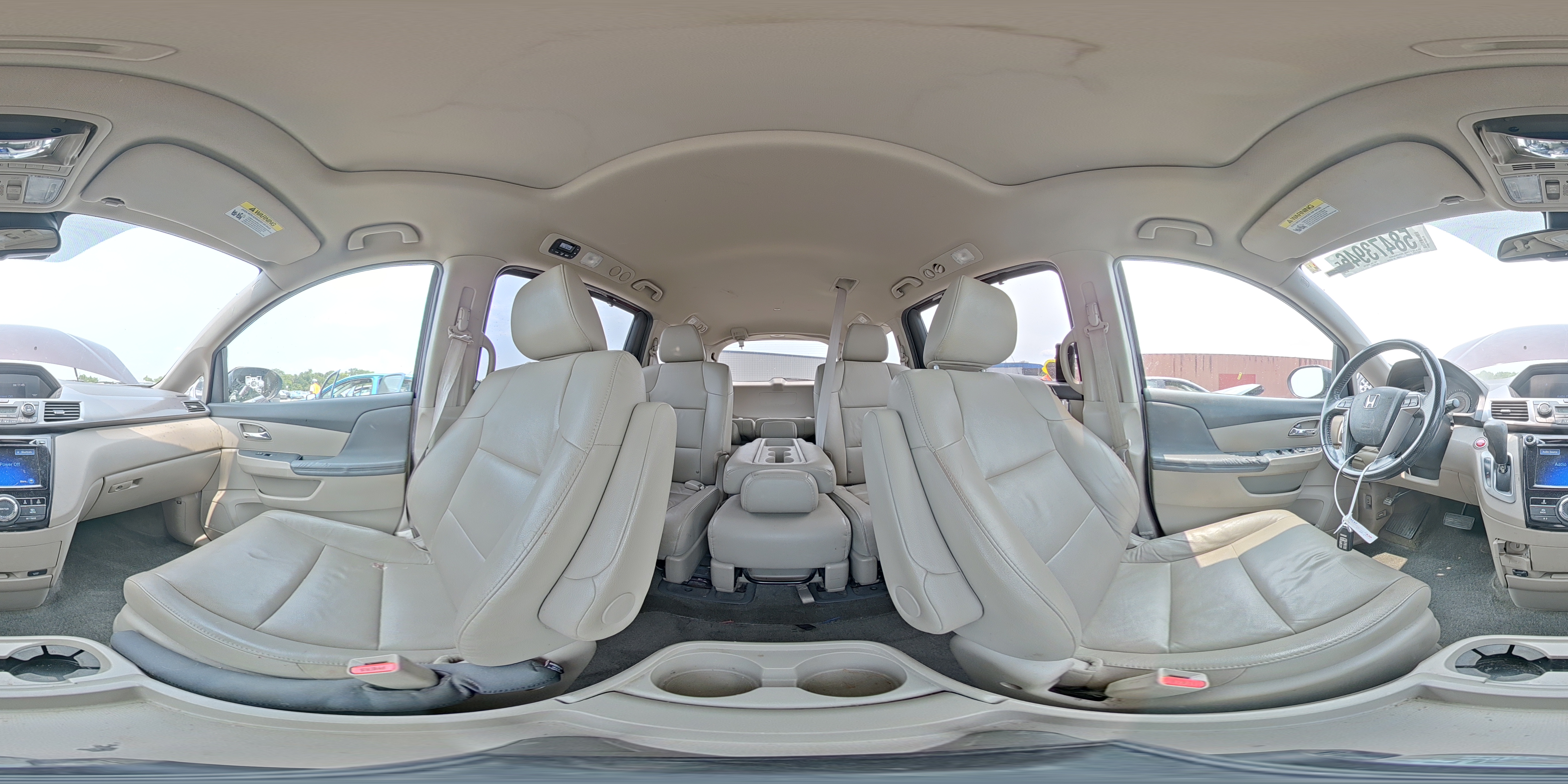 2014 Honda Odyssey Exl Burgundy vin: 5FNRL5H61EB028273