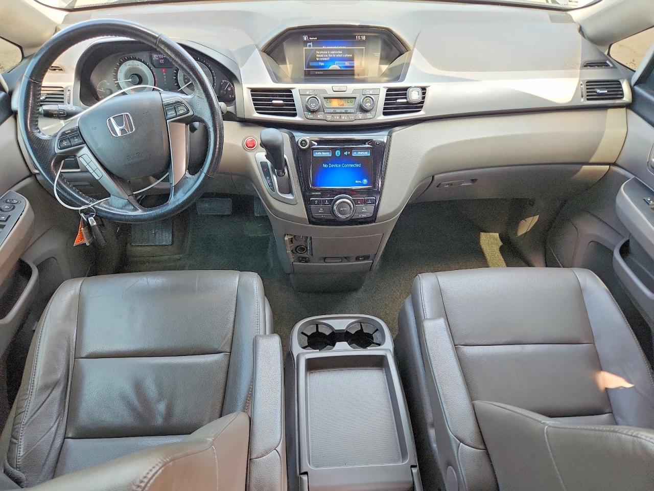 2014 Honda Odyssey Exl Gray vin: 5FNRL5H61EB035093