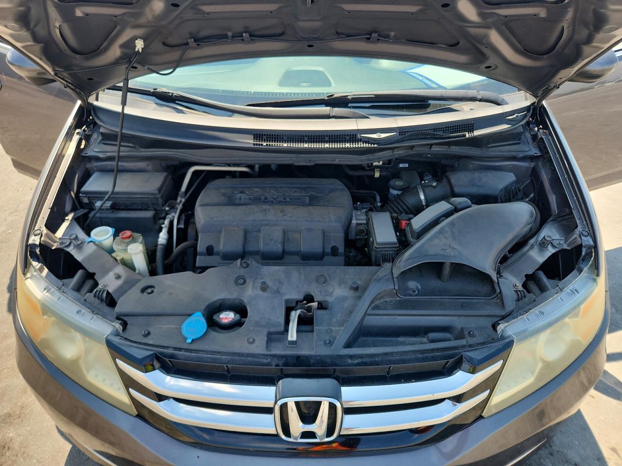 2014 Honda Odyssey Exl Gray vin: 5FNRL5H61EB035093