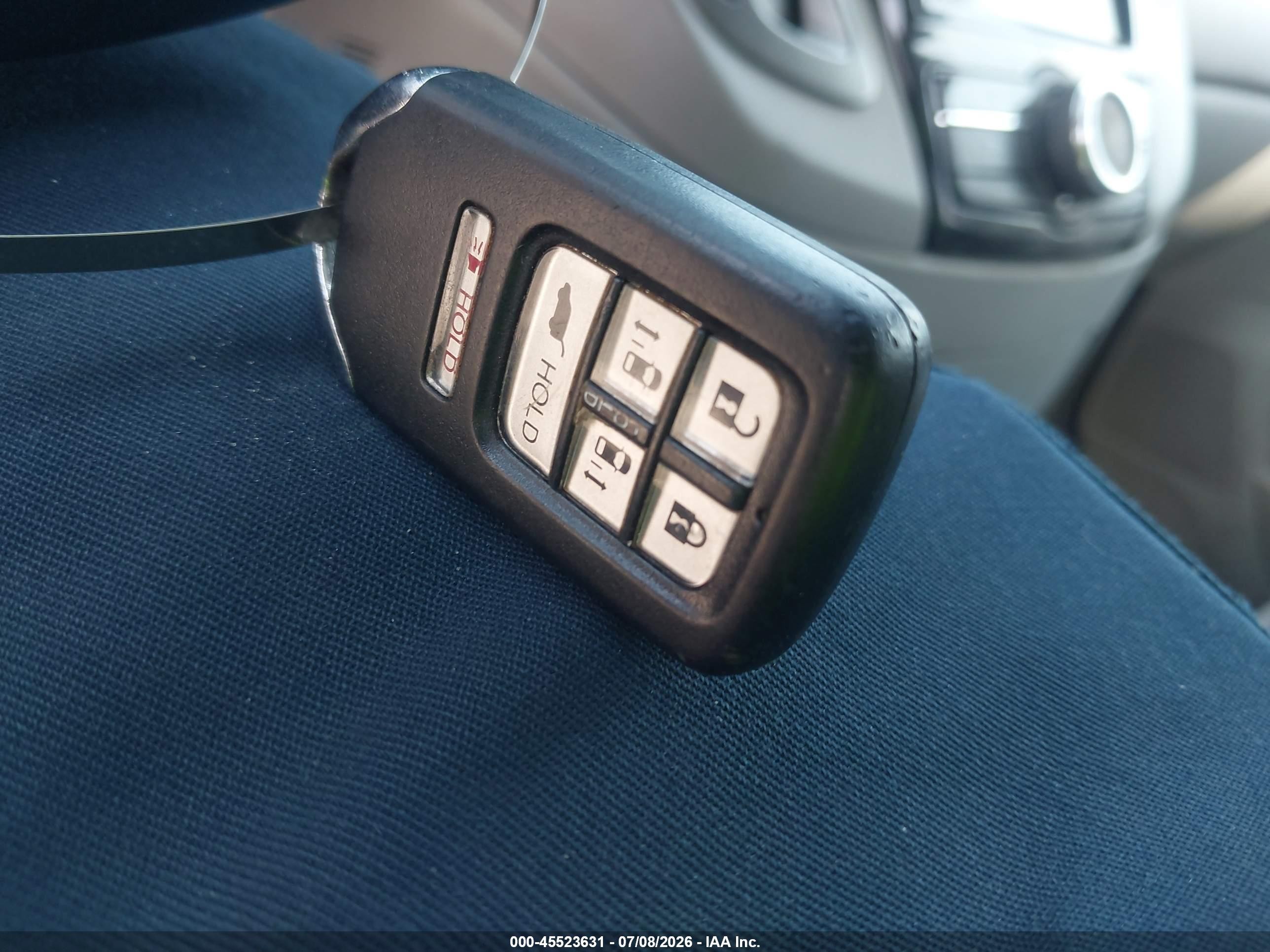 2014 Honda Odyssey Ex-l Blue vin: 5FNRL5H61EB036020