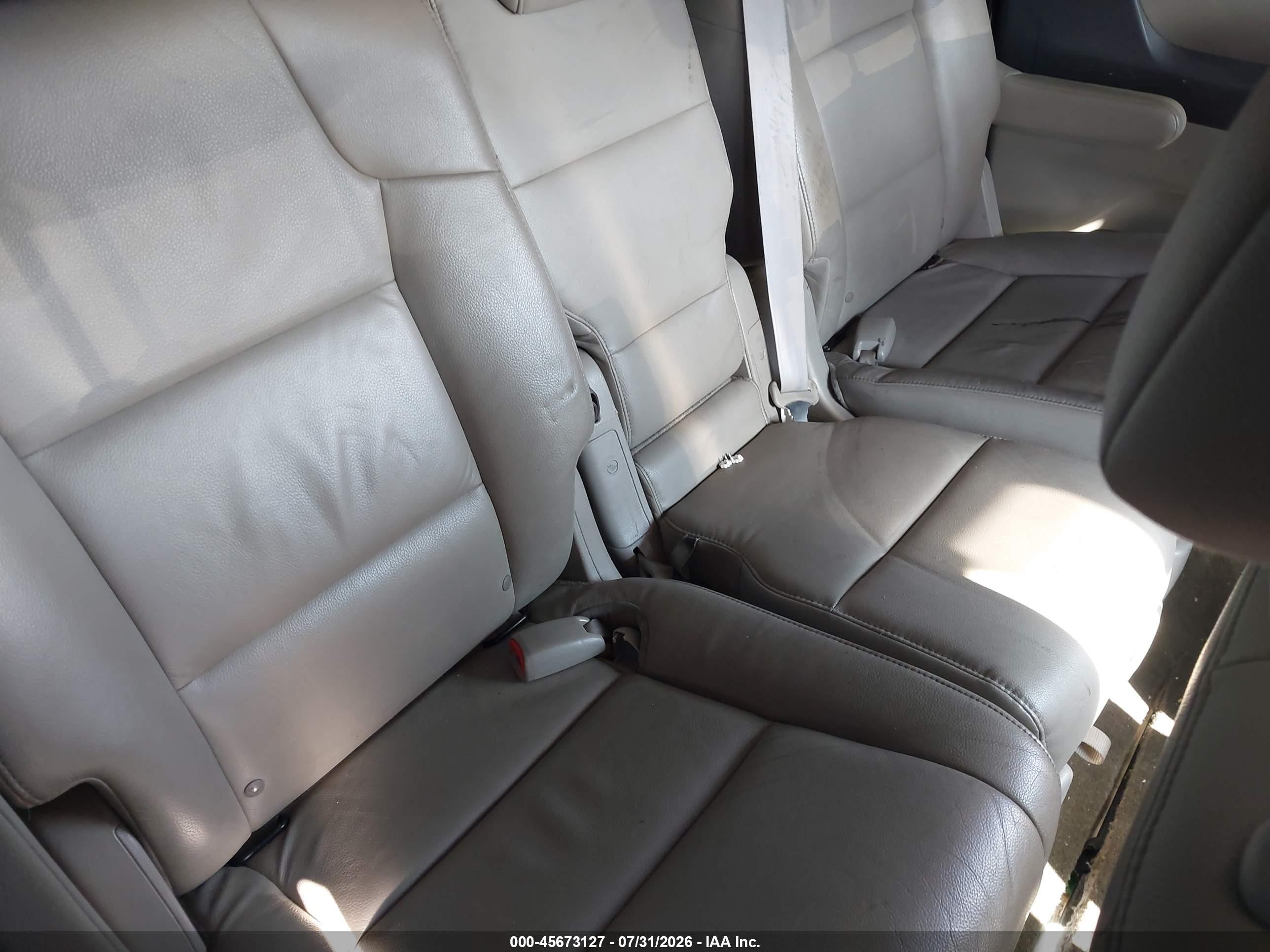 2014 Honda Odyssey Ex-l Белый vin: 5FNRL5H61EB037331
