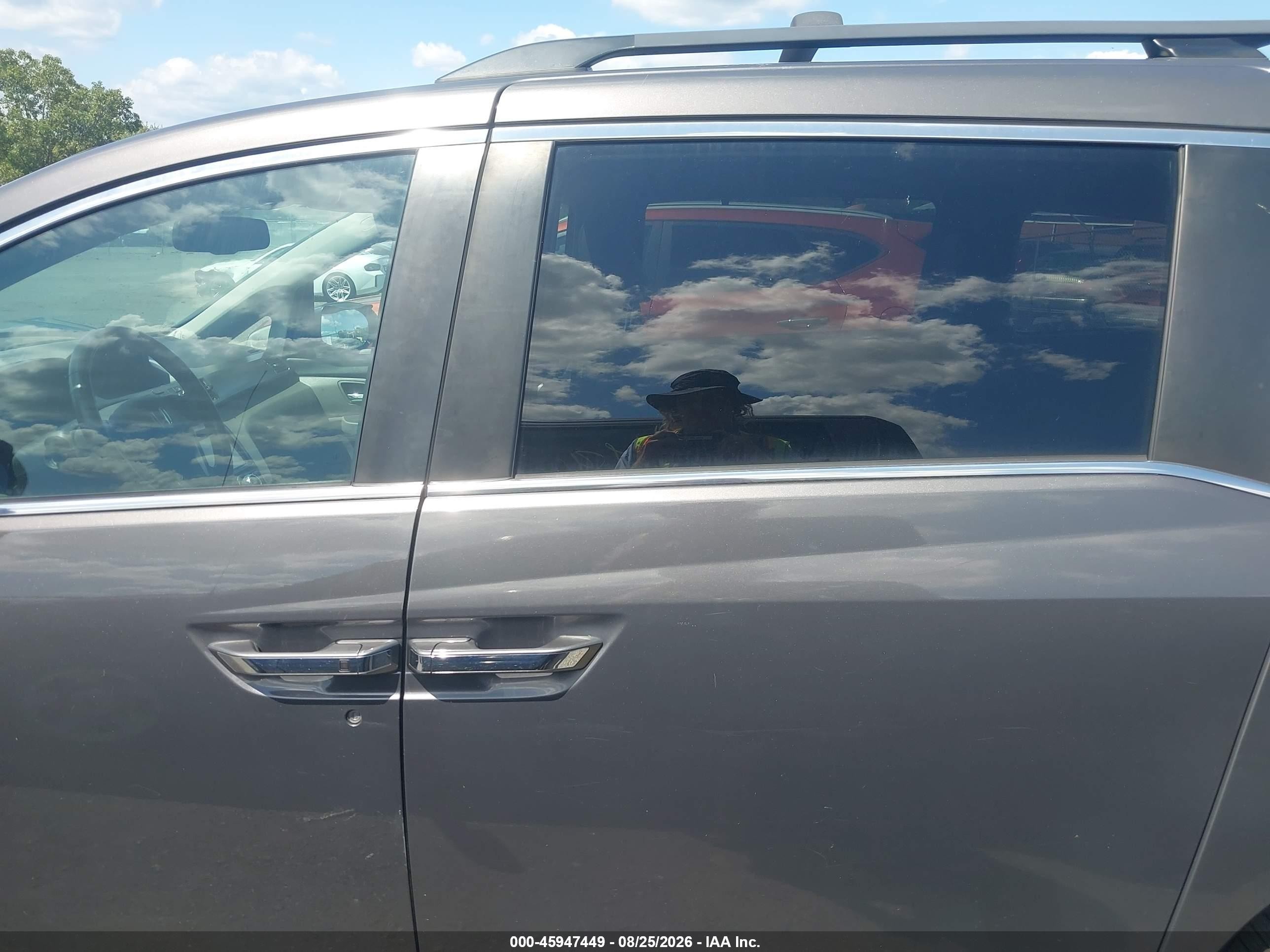 2014 Honda Odyssey Ex-l Brown vin: 5FNRL5H61EB039189