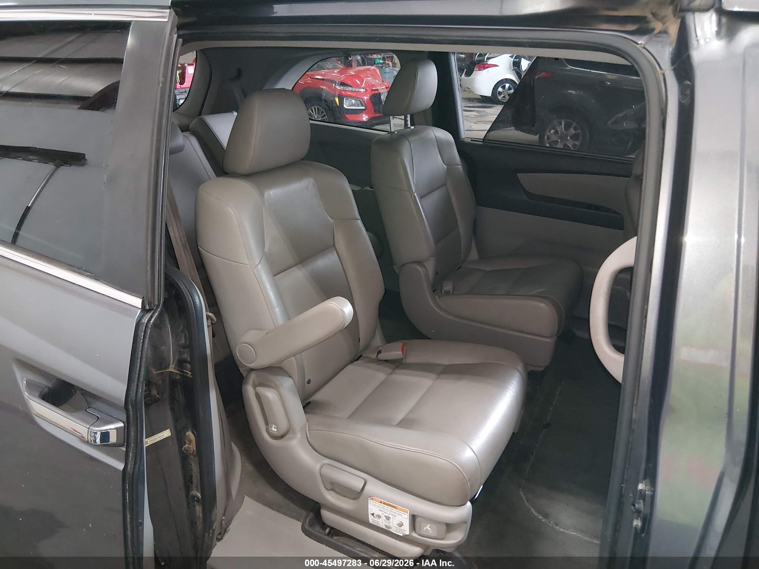 2014 Honda Odyssey Ex-l Серый vin: 5FNRL5H61EB041394