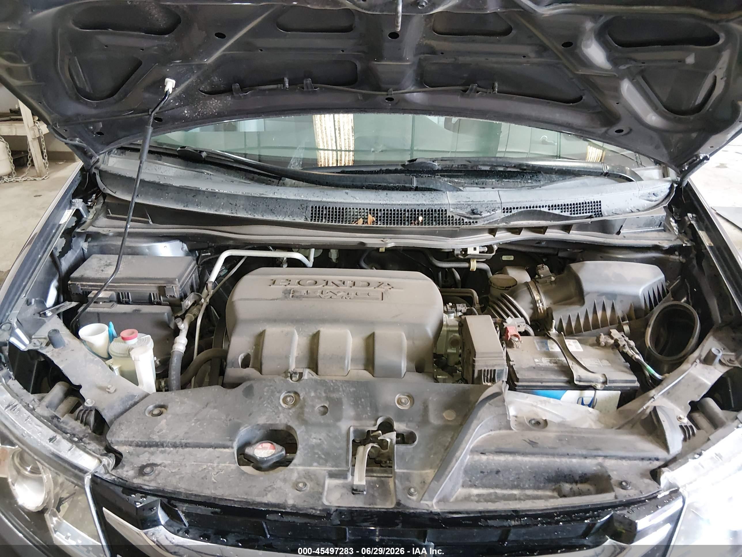 2014 Honda Odyssey Ex-l Серый vin: 5FNRL5H61EB041394