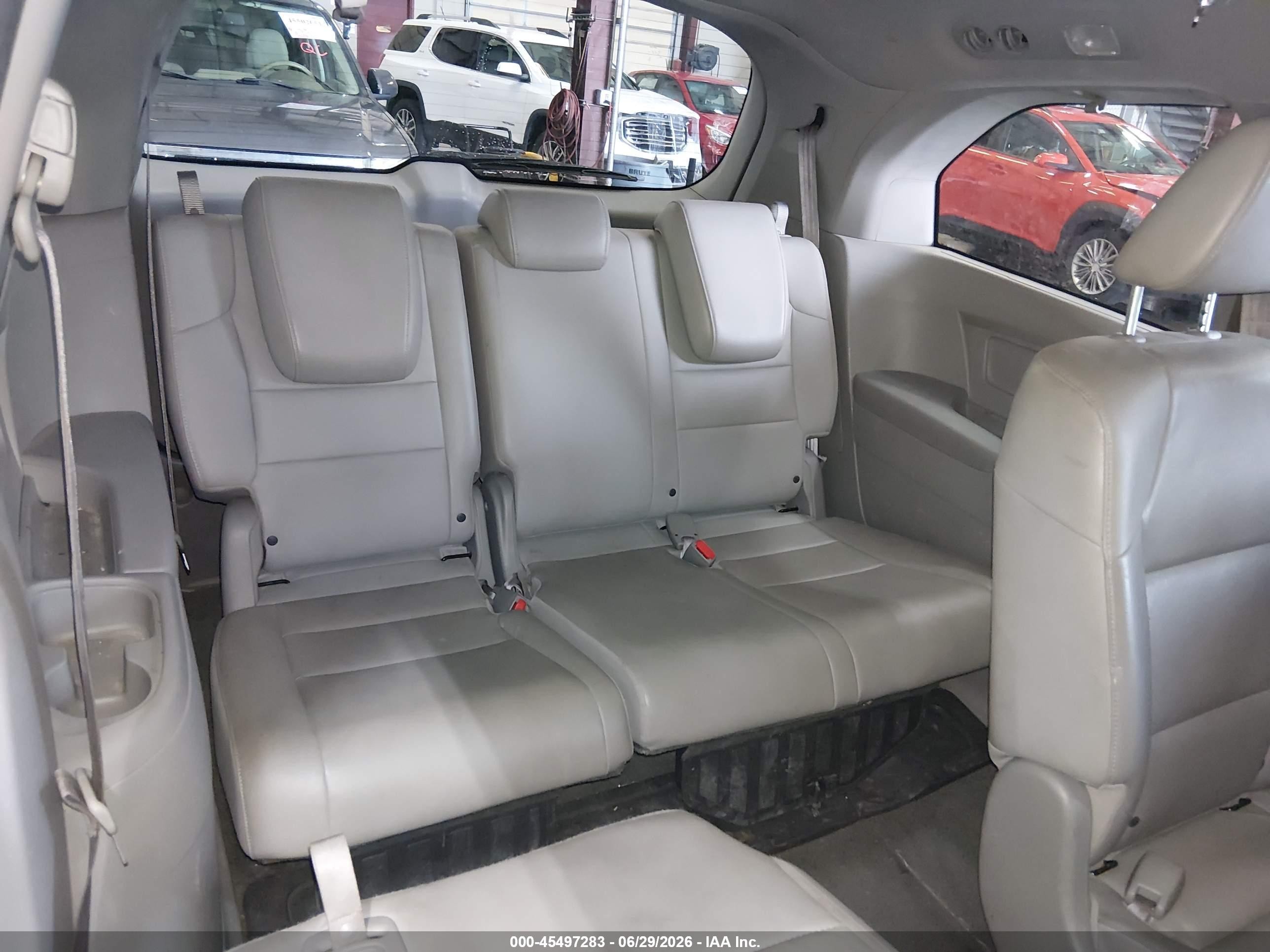 2014 Honda Odyssey Ex-l Серый vin: 5FNRL5H61EB041394