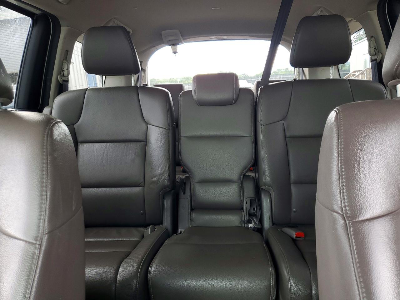2014 Honda Odyssey Exl White vin: 5FNRL5H61EB043744