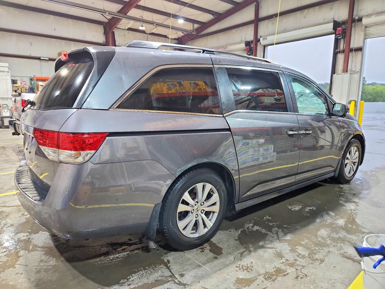 2014 Honda Odyssey Exl Gray vin: 5FNRL5H61EB044778
