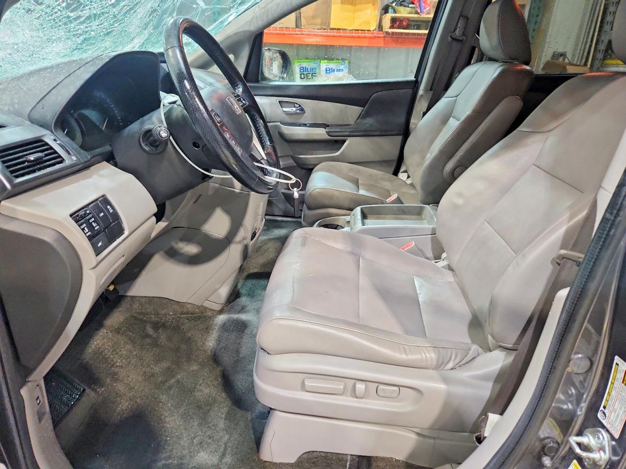 2014 Honda Odyssey Exl Gray vin: 5FNRL5H61EB044778