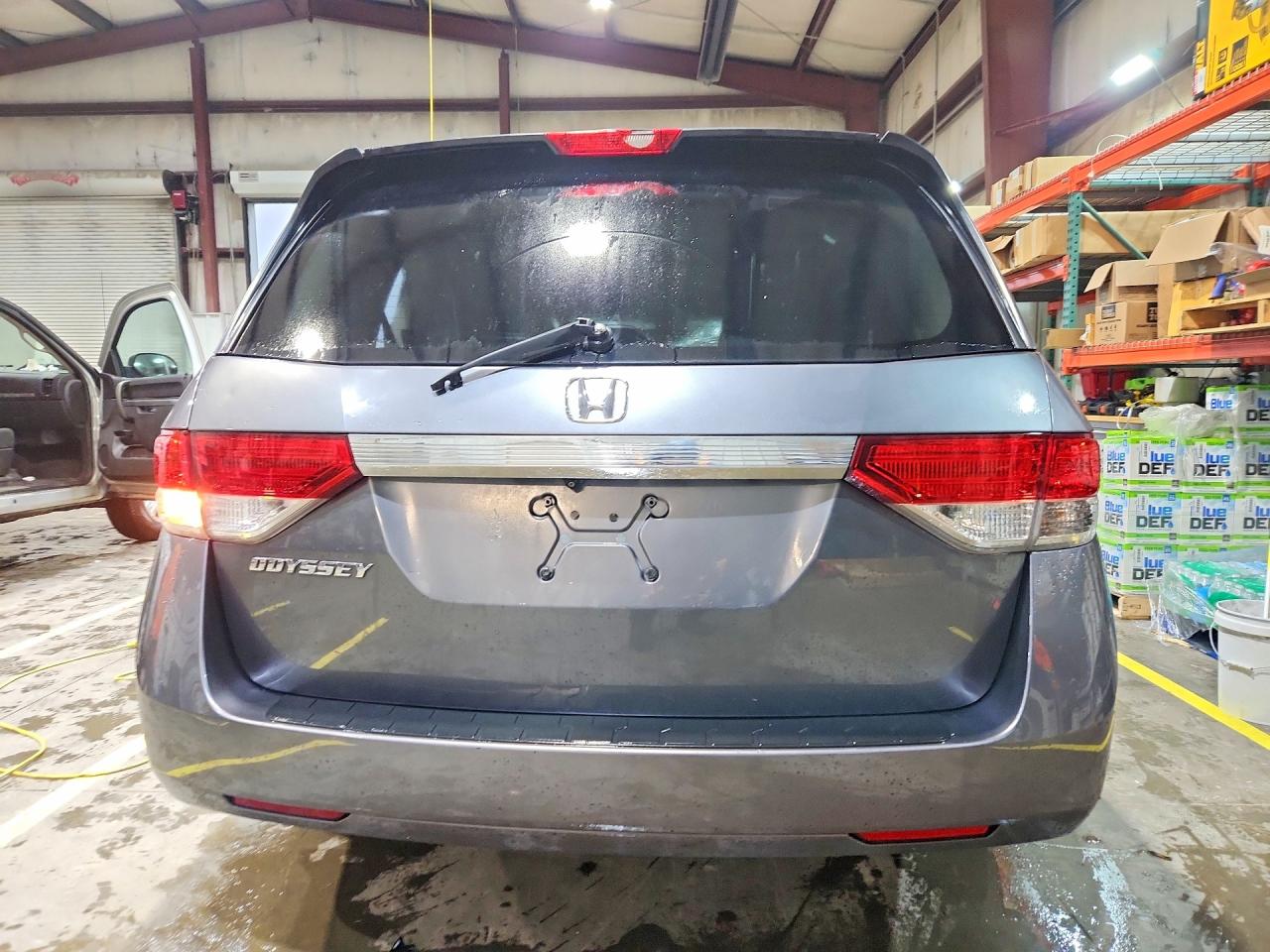 2014 Honda Odyssey Exl Gray vin: 5FNRL5H61EB044778