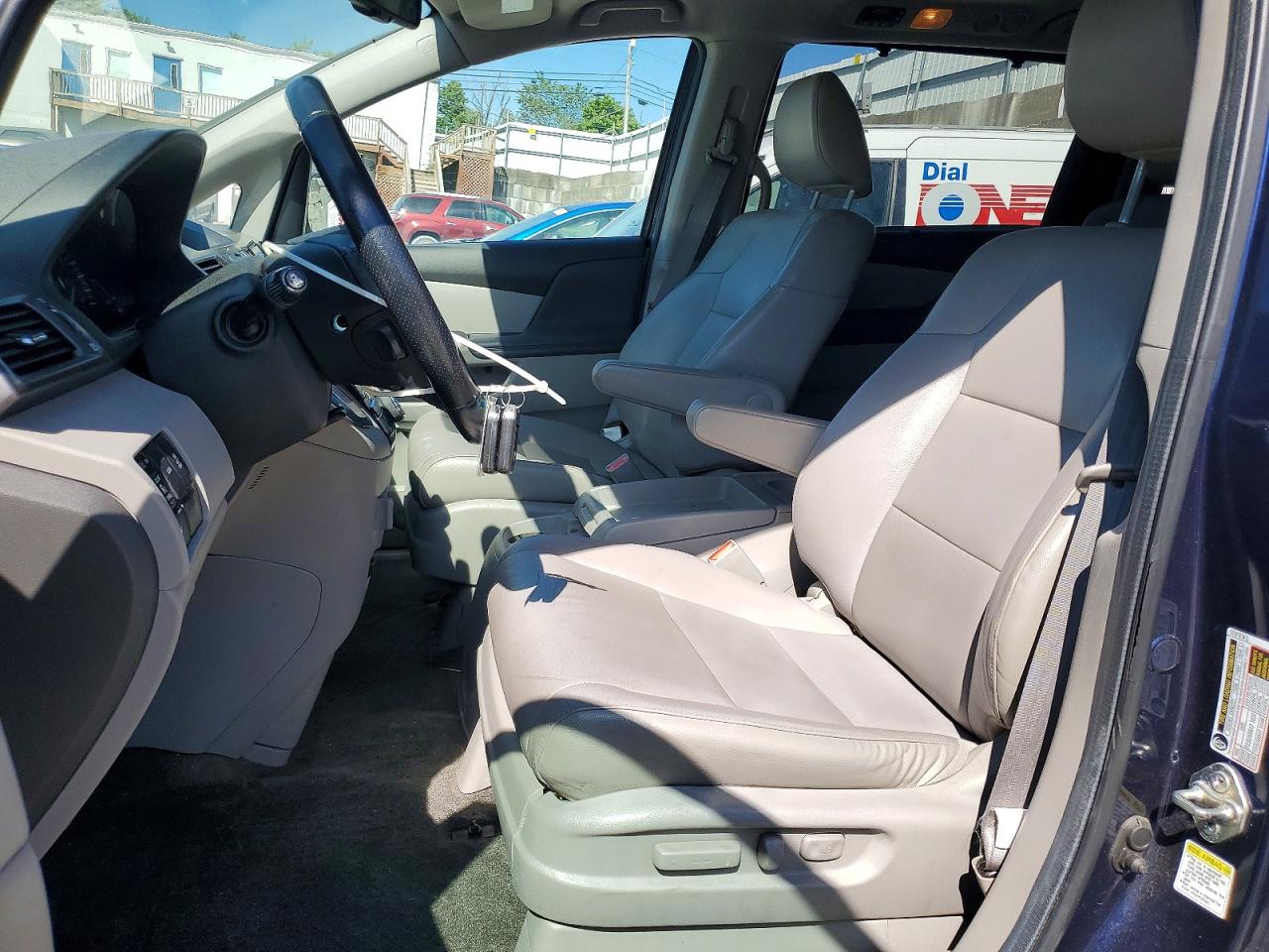 2014 Honda Odyssey Exl Blue vin: 5FNRL5H61EB052931