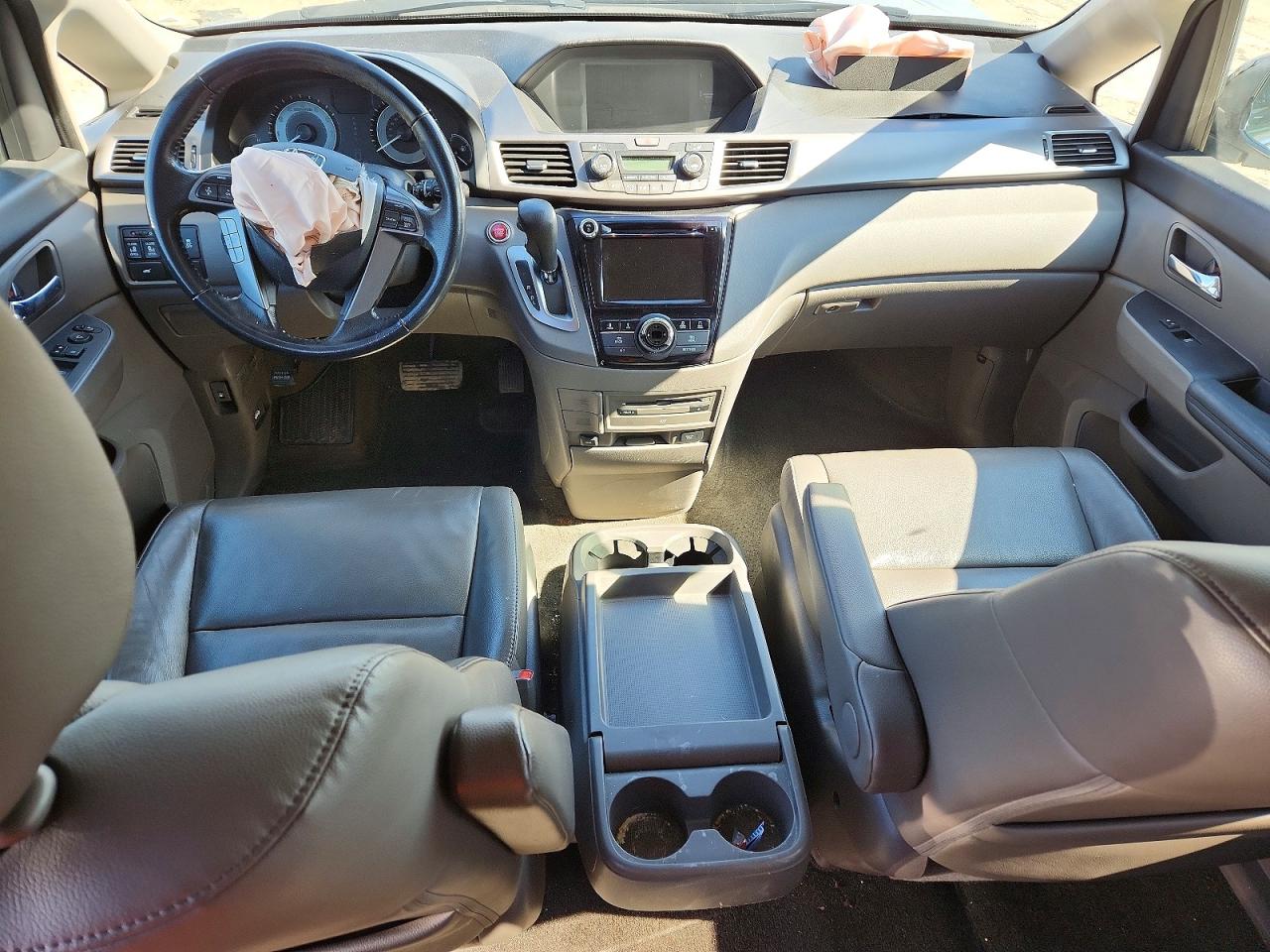 2014 Honda Odyssey Exl Silver vin: 5FNRL5H61EB059054