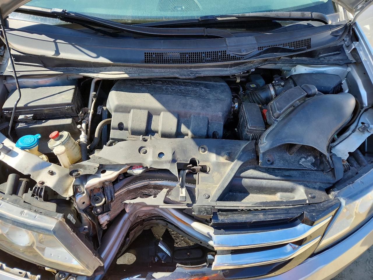 2014 Honda Odyssey Exl Silver vin: 5FNRL5H61EB059054