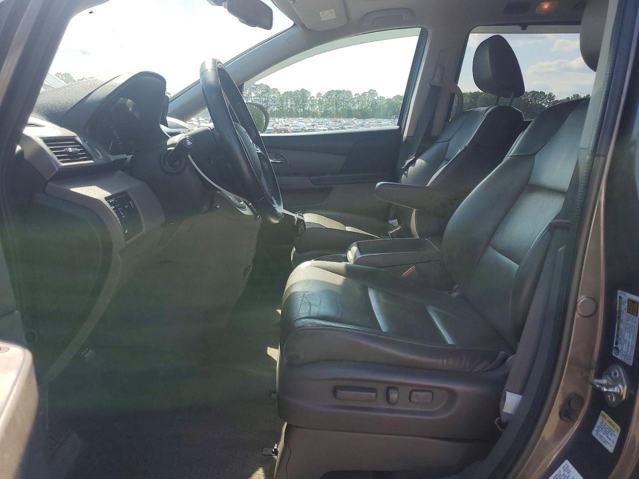 2014 Honda Odyssey Exl Gray vin: 5FNRL5H61EB090577