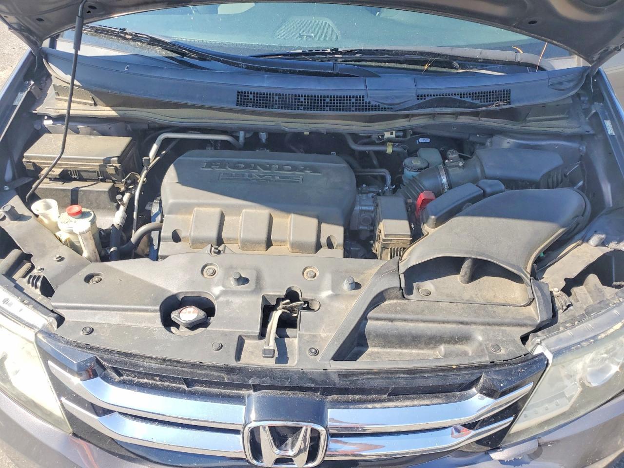 2014 Honda Odyssey Exl Gray vin: 5FNRL5H61EB090577