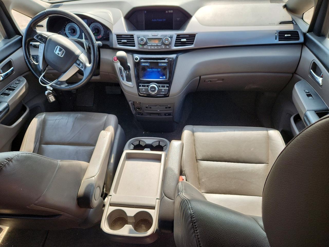 2014 Honda Odyssey Exl Gray vin: 5FNRL5H61EB105286