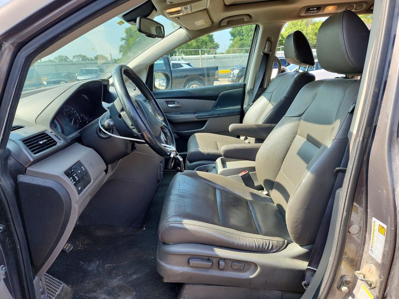 2014 Honda Odyssey Exl Gray vin: 5FNRL5H61EB105286