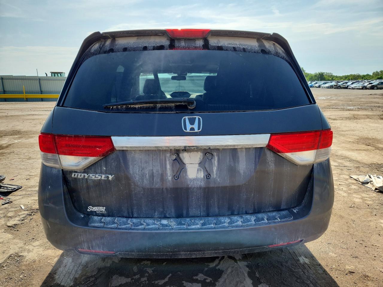 2014 Honda Odyssey Exl Gray vin: 5FNRL5H61EB105286