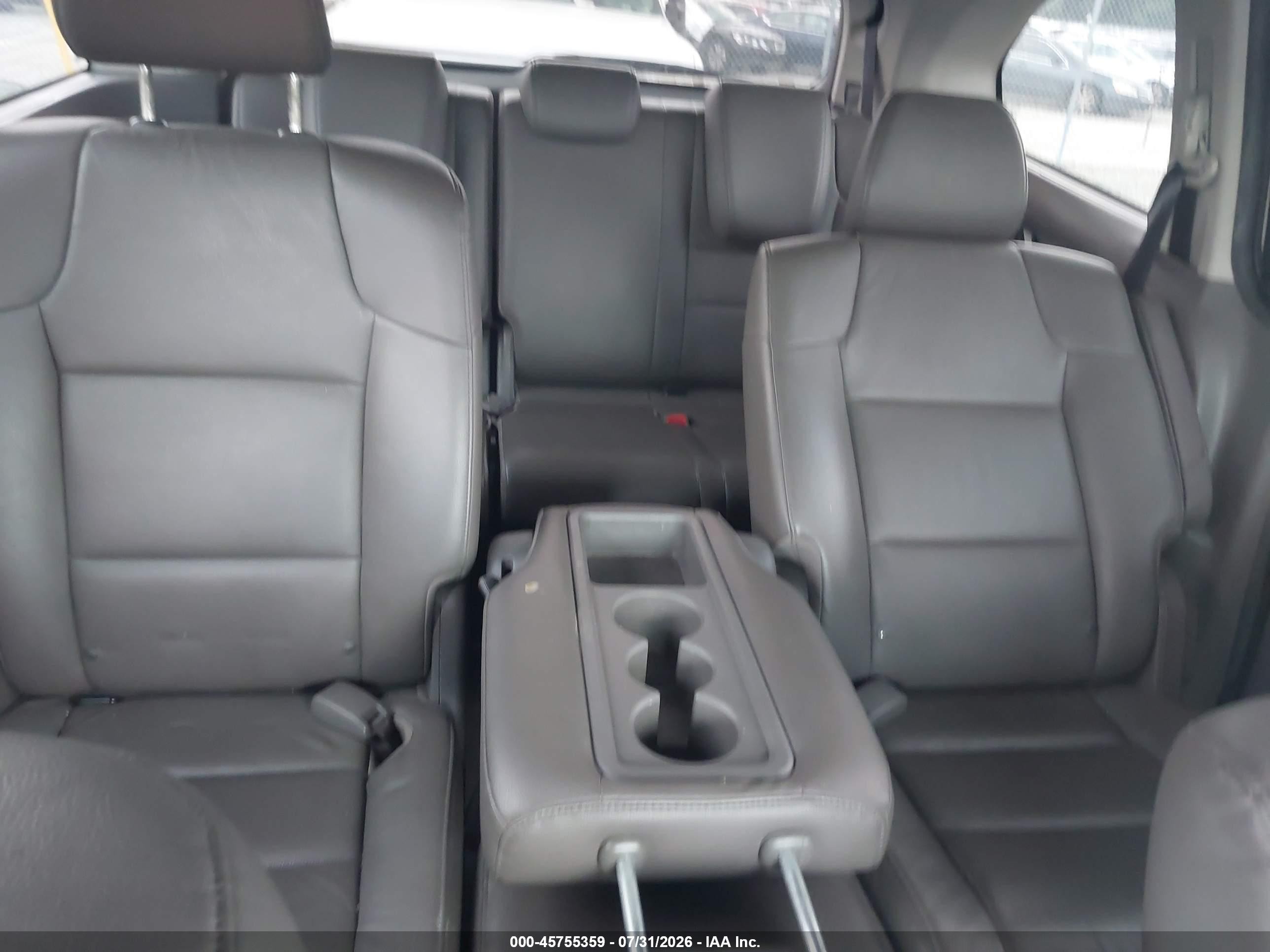 2014 Honda Odyssey Ex-l White vin: 5FNRL5H61EB110410