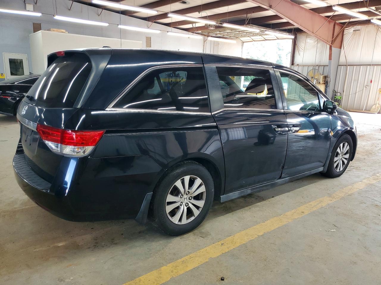 2014 Honda Odyssey Exl Black vin: 5FNRL5H61EB126994