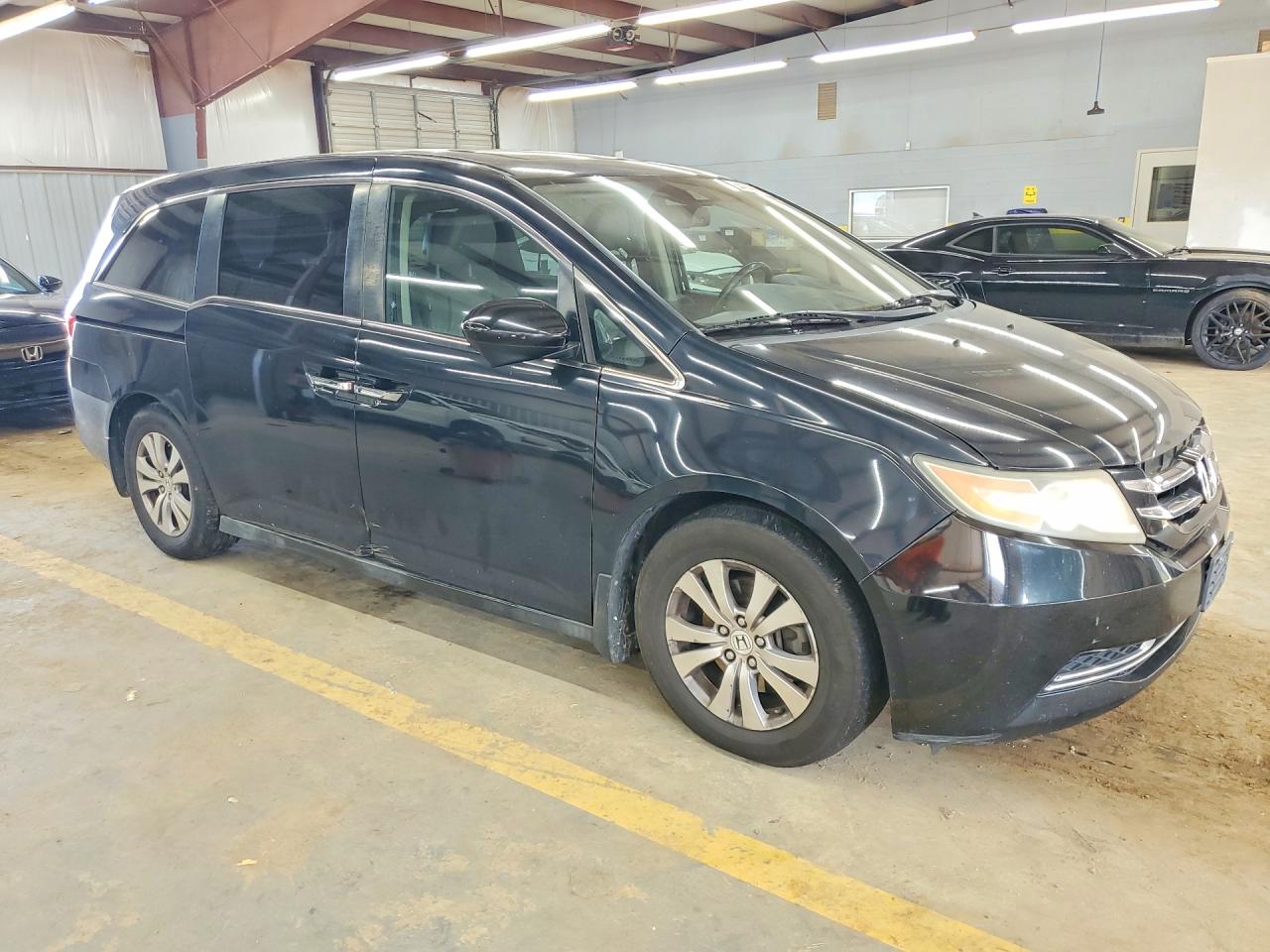 2014 Honda Odyssey Exl Black vin: 5FNRL5H61EB126994