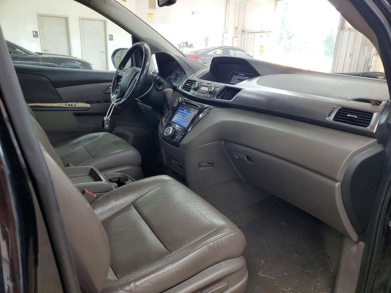 2014 Honda Odyssey Exl Black vin: 5FNRL5H61EB126994