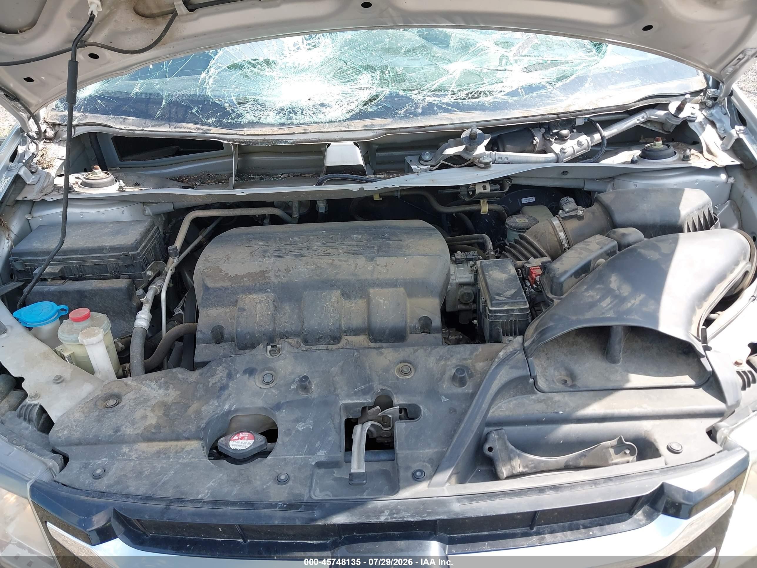 2015 Honda Odyssey Ex-l Silver vin: 5FNRL5H61FB002435