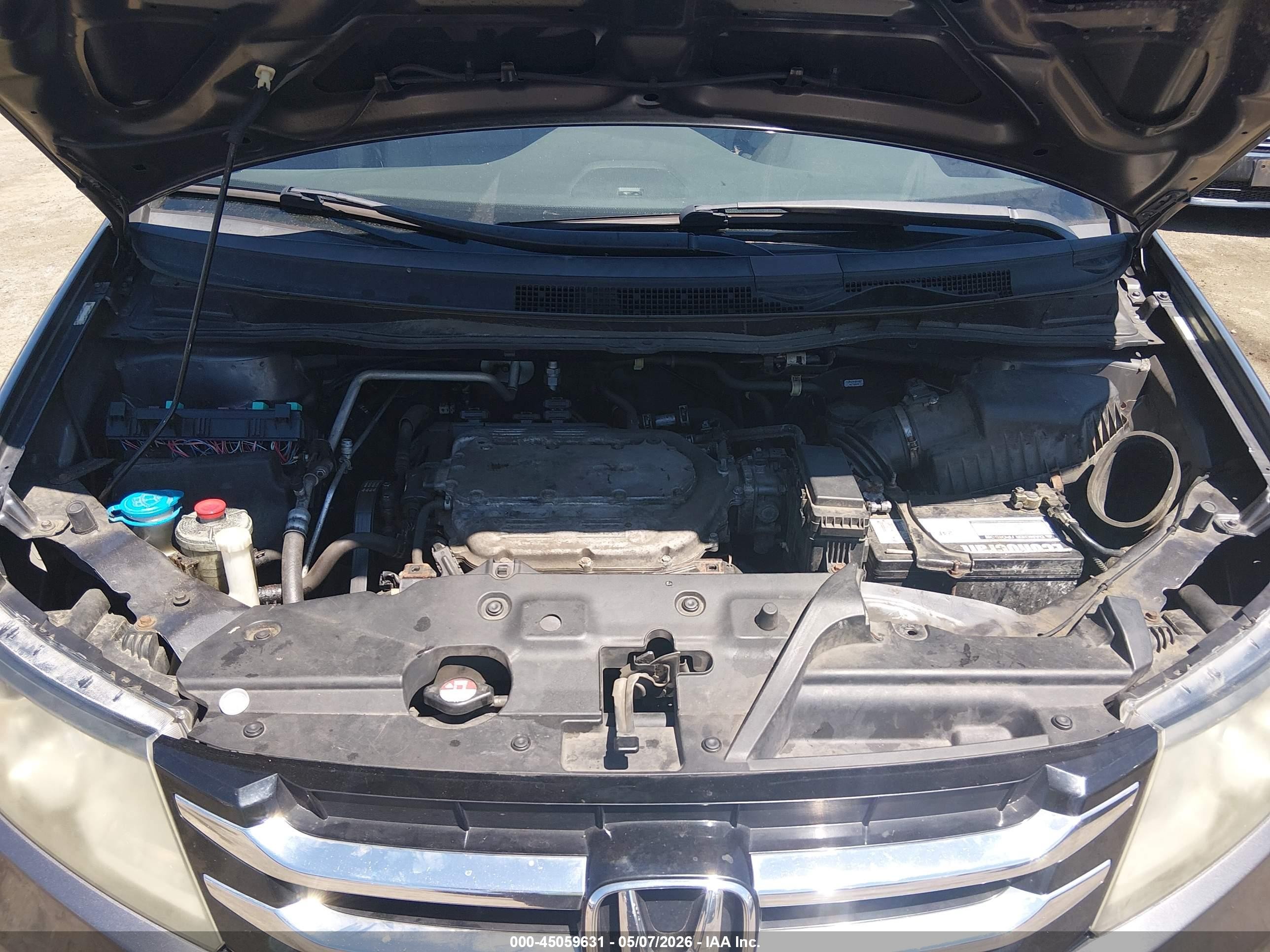 2015 Honda Odyssey Ex-l Gray vin: 5FNRL5H61FB004721