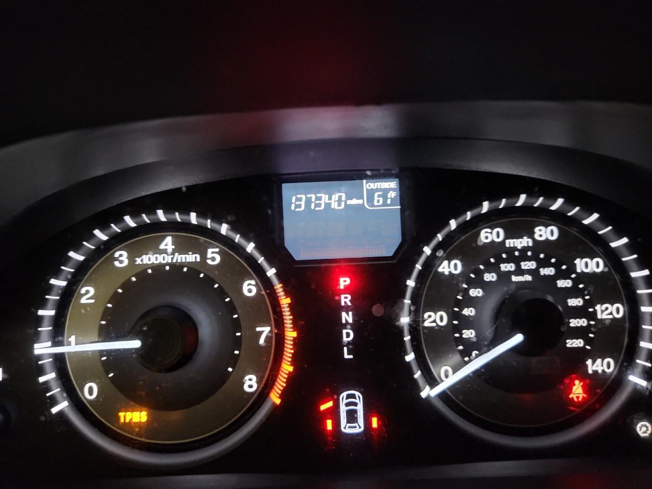 2015 Honda Odyssey Exl Черный vin: 5FNRL5H61FB026220 Damage: Warning - Tire Pressure, On, Unacceptable
