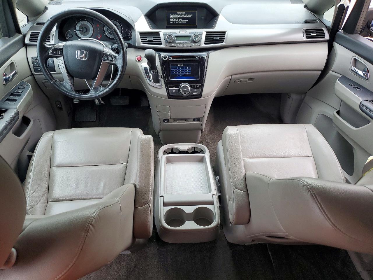 2015 Honda Odyssey Exl Синий vin: 5FNRL5H61FB035631