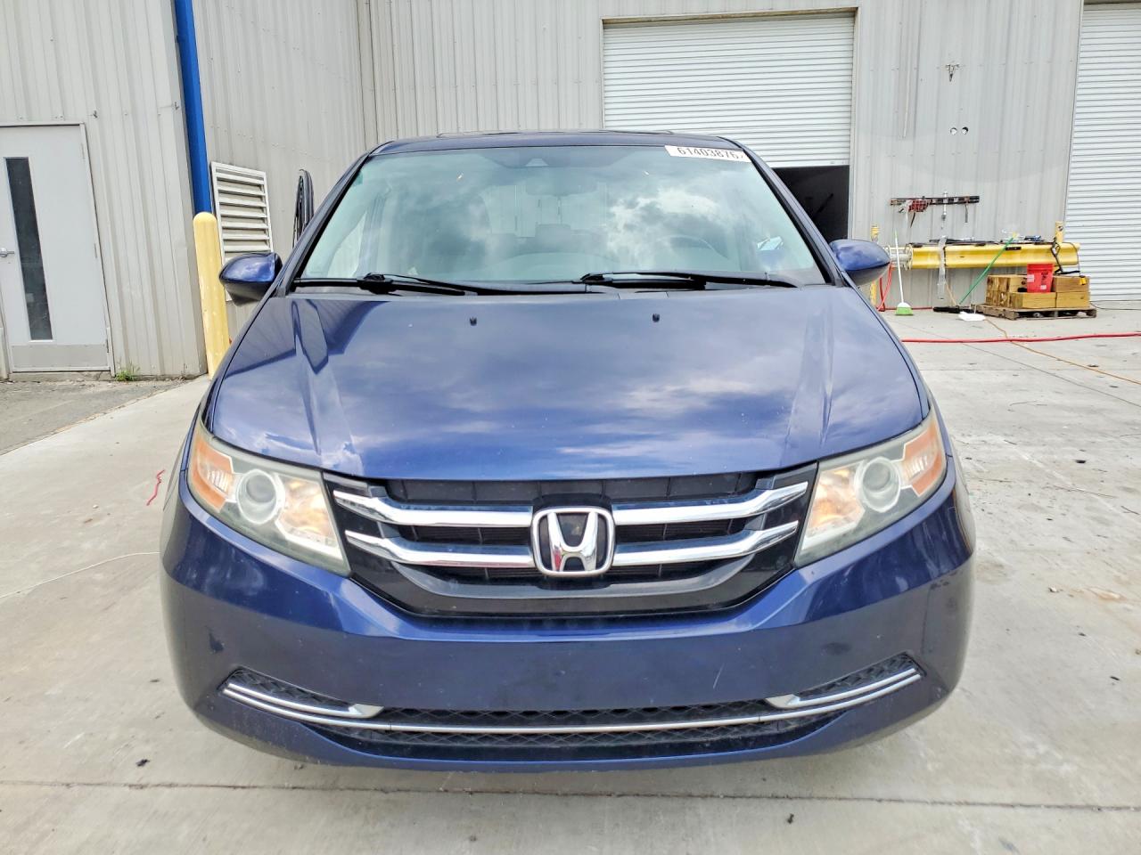 2015 Honda Odyssey Exl Синий vin: 5FNRL5H61FB035631