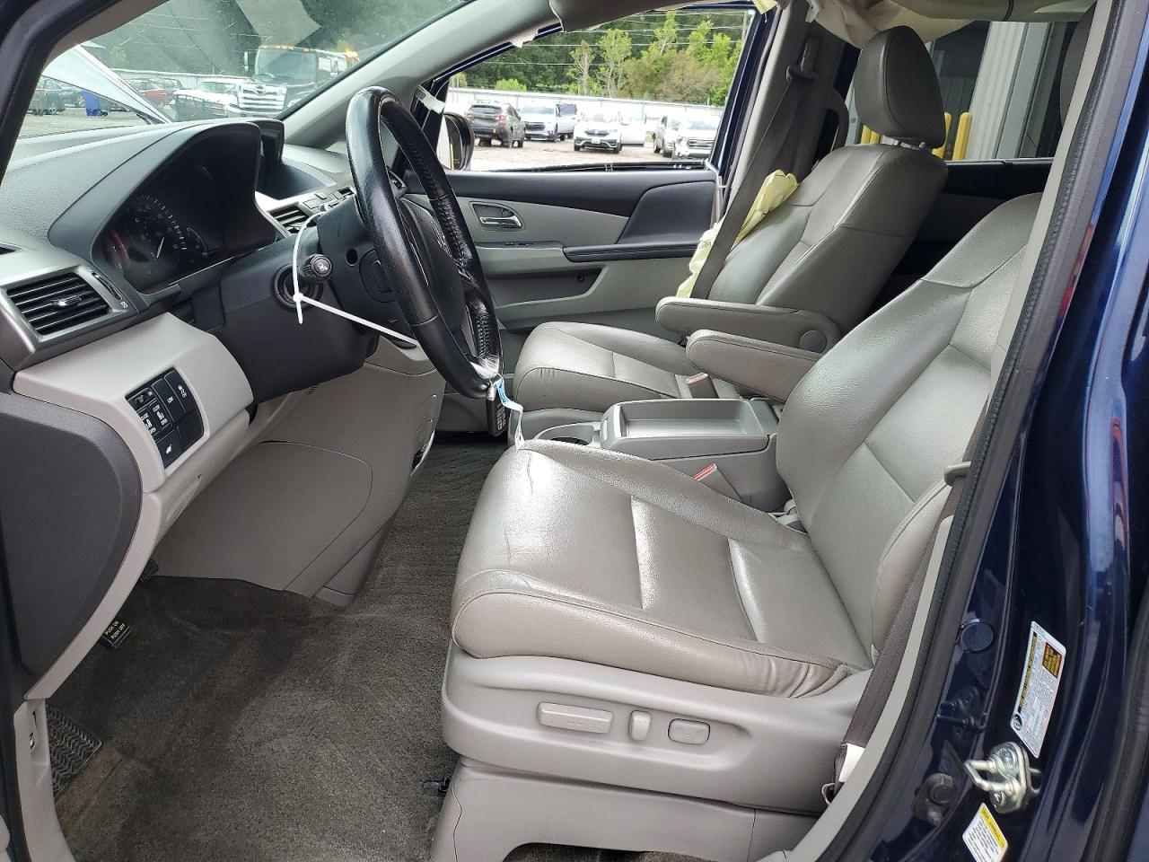 2015 Honda Odyssey Exl Синий vin: 5FNRL5H61FB035631