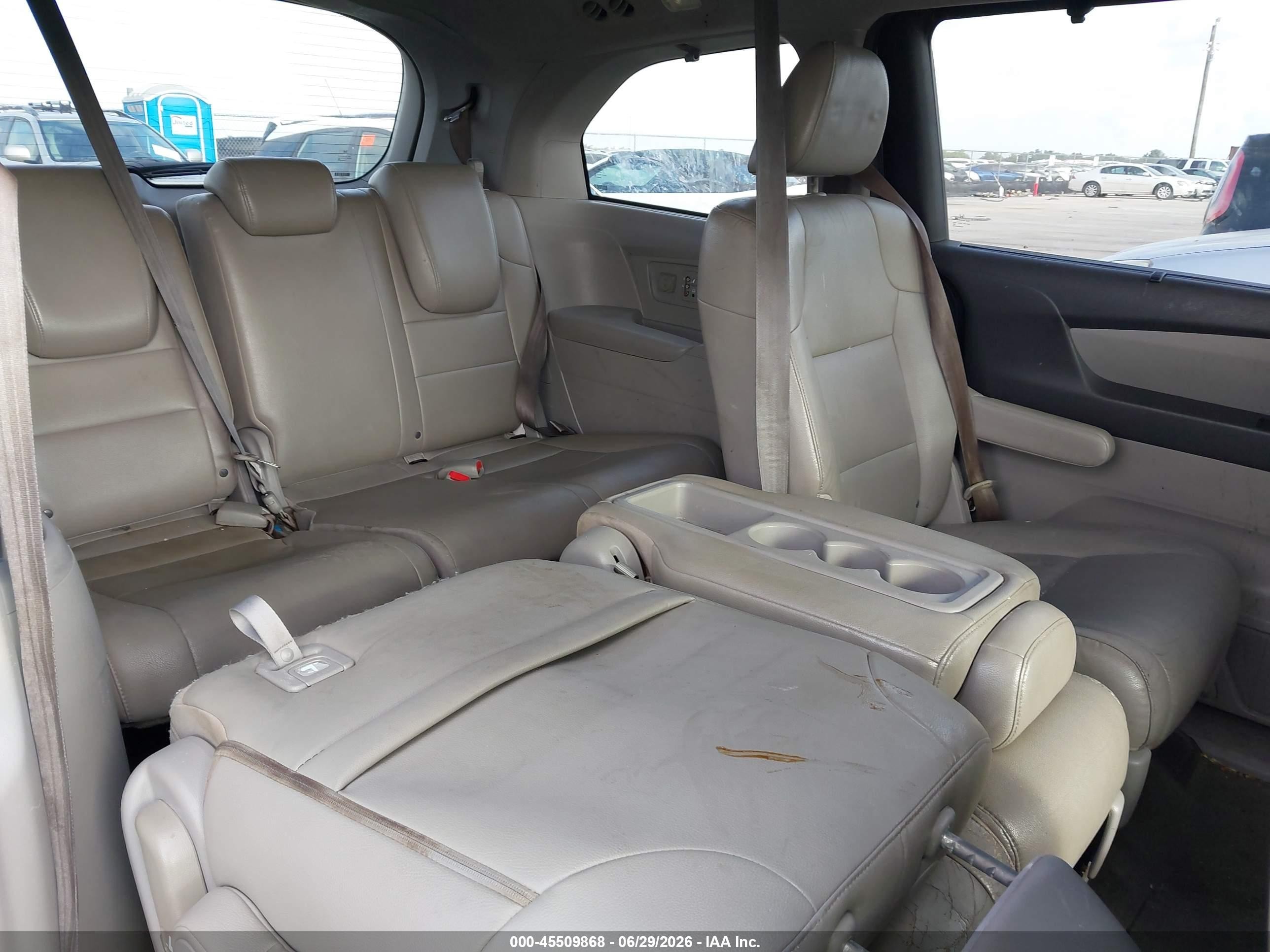 2015 Honda Odyssey Ex-l Gray vin: 5FNRL5H61FB045558