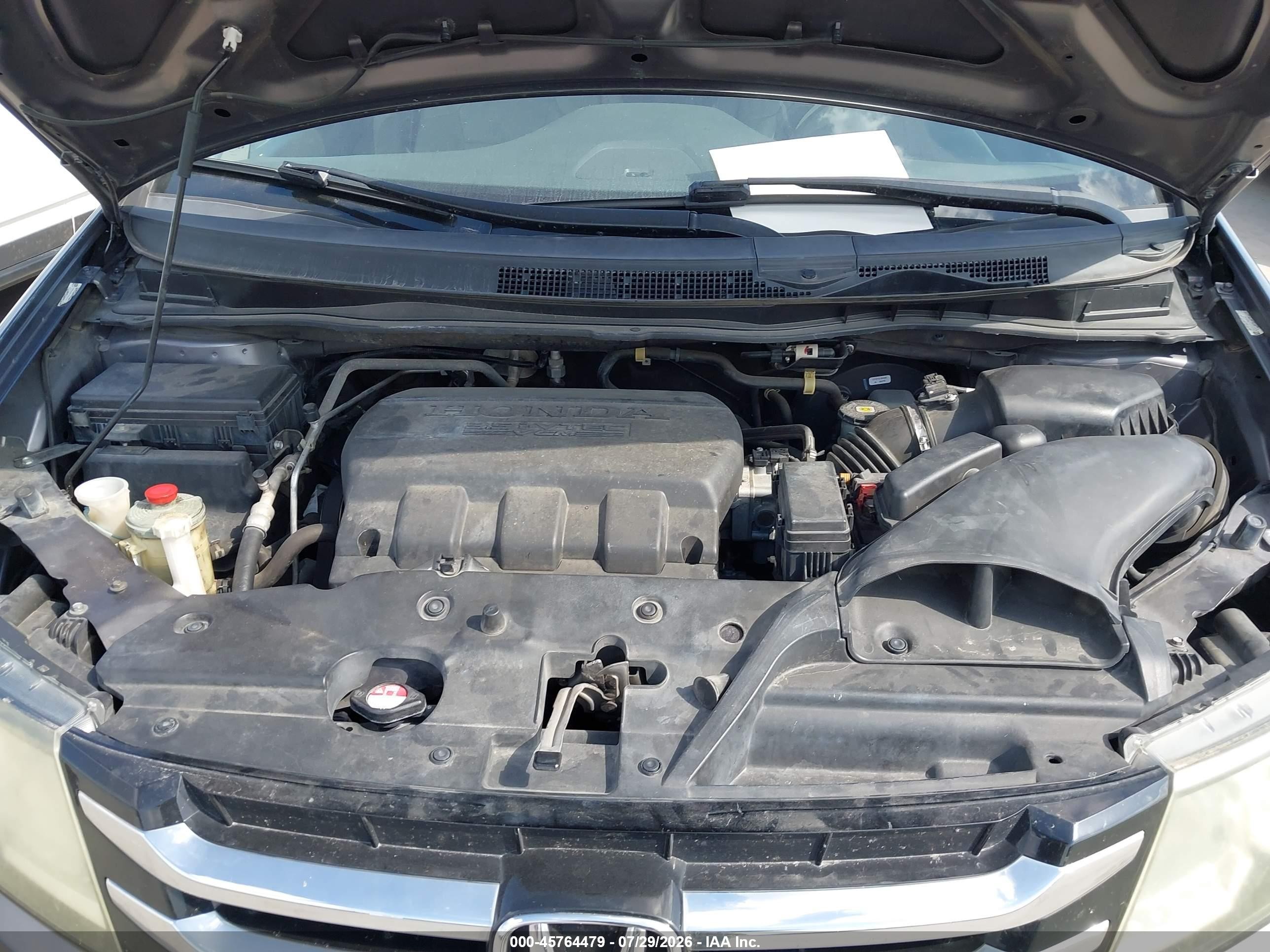 2015 Honda Odyssey Ex-l Gray vin: 5FNRL5H61FB045558