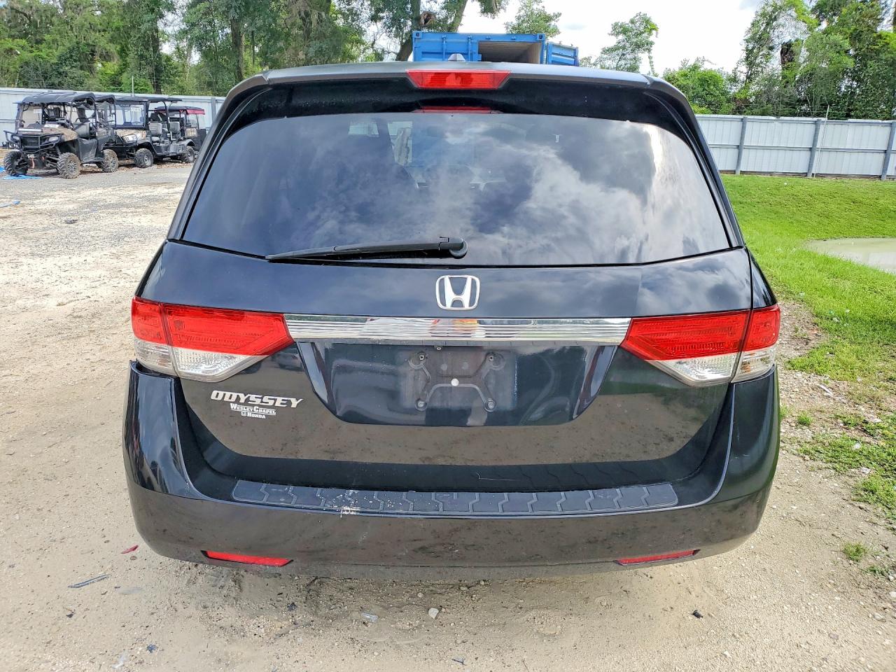 2015 Honda Odyssey Exl Black vin: 5FNRL5H61FB060528