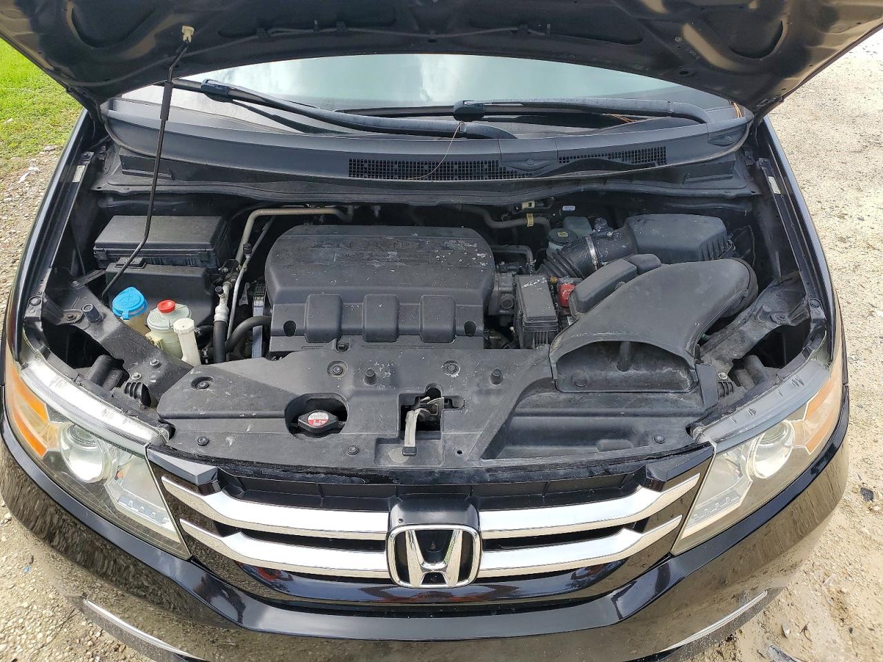 2015 Honda Odyssey Exl Black vin: 5FNRL5H61FB060528