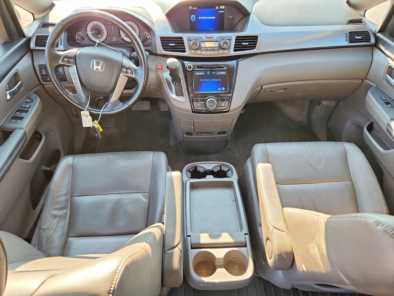 2015 Honda Odyssey Exl Gray vin: 5FNRL5H61FB077071