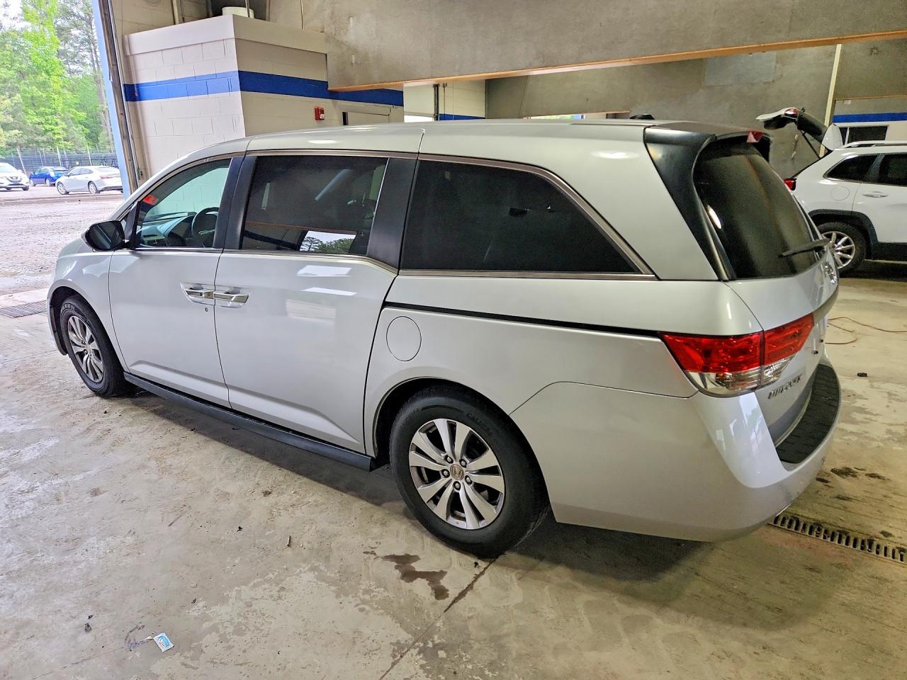2015 Honda Odyssey Exl Silver vin: 5FNRL5H61FB086627