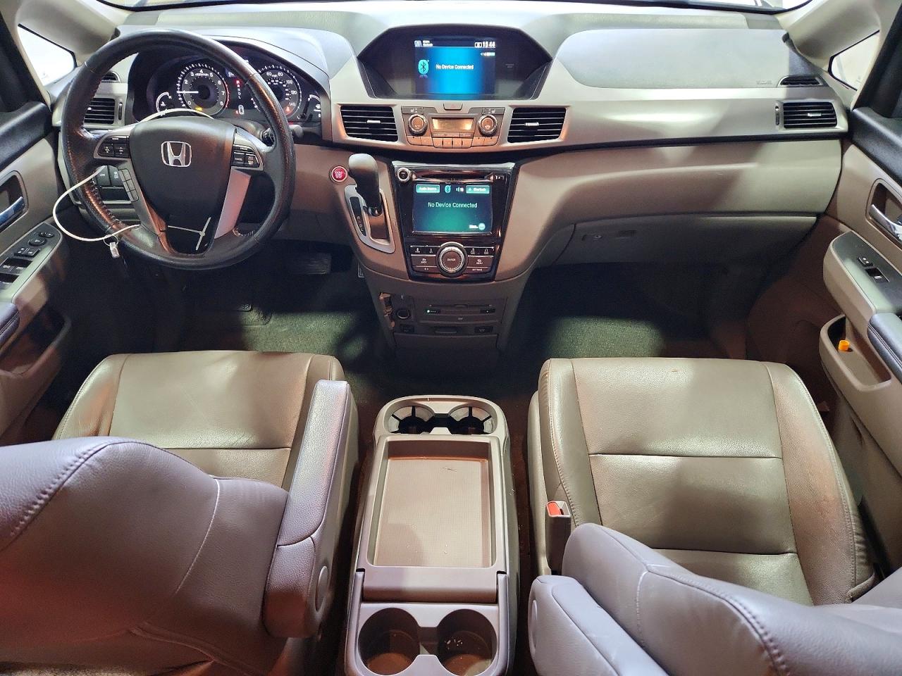 2015 Honda Odyssey Exl Silver vin: 5FNRL5H61FB086627