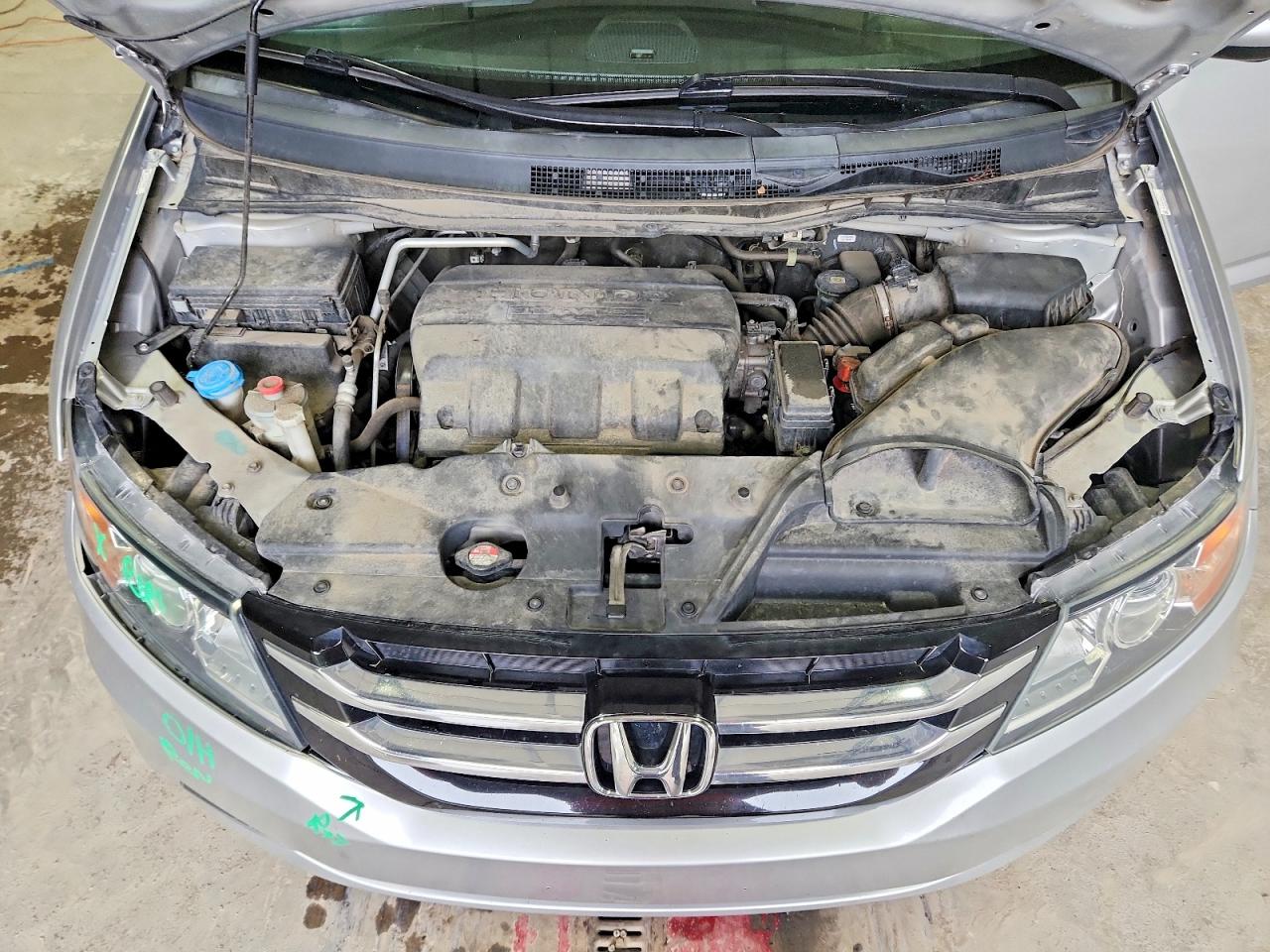 2015 Honda Odyssey Exl Silver vin: 5FNRL5H61FB086627