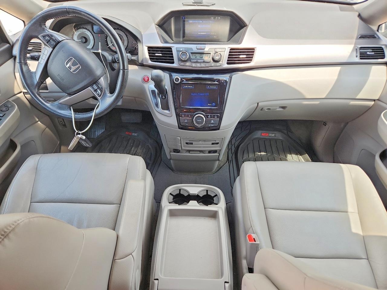 2015 Honda Odyssey Exl Gray vin: 5FNRL5H61FB089947