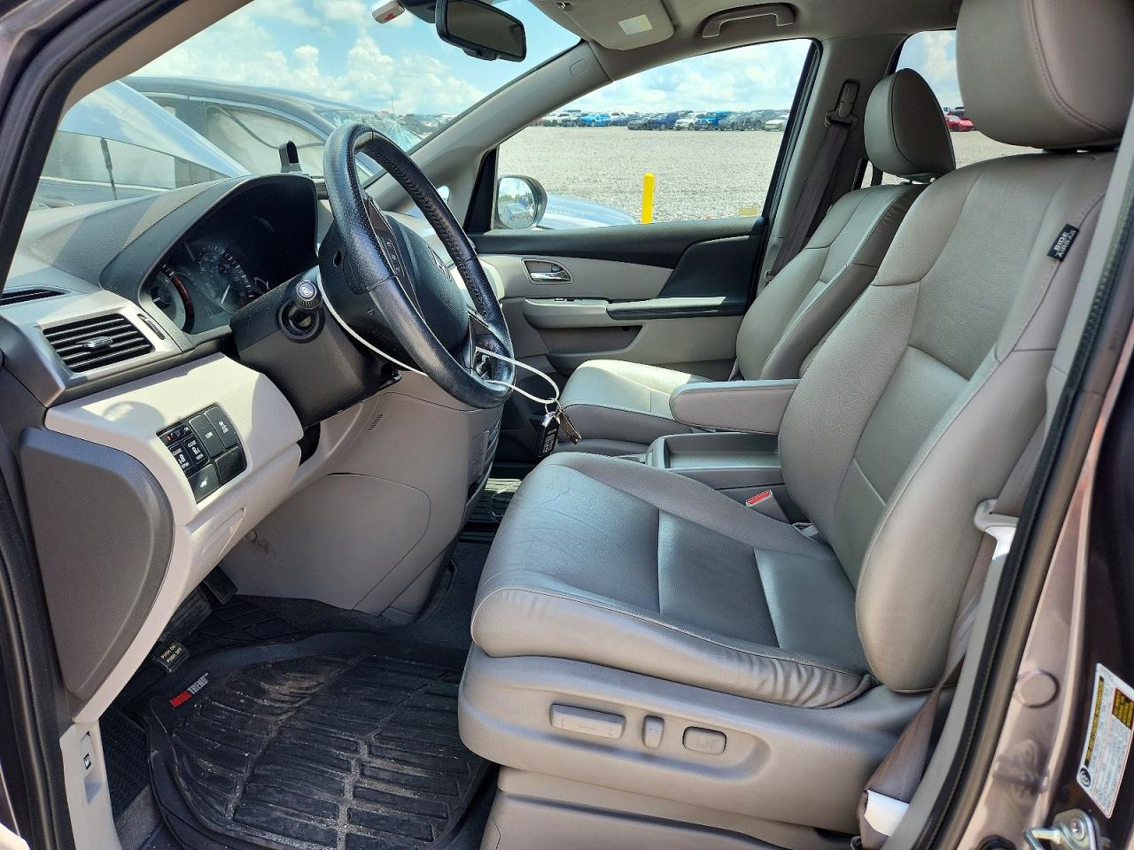 2015 Honda Odyssey Exl Gray vin: 5FNRL5H61FB089947