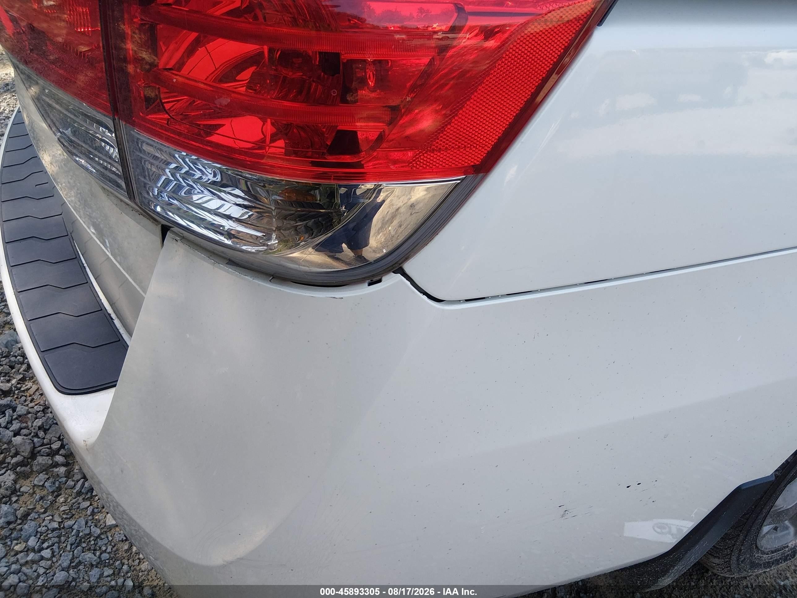 2015 Honda Odyssey Ex-l White vin: 5FNRL5H61FB106004